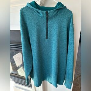 Nike Golf Men's Teal Half-Zip Sweater
